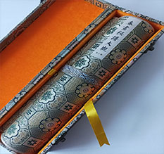 昌黎书画装裱案例